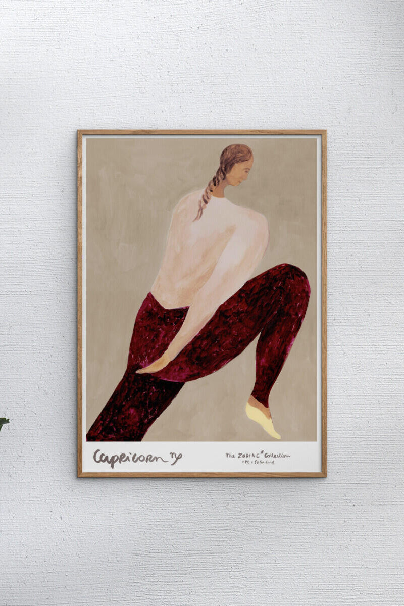 The Poster Club x Sofia Lind Capricorn plakat - 30x40 cm
